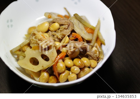 大豆の煮物 大豆の煮物 134635853