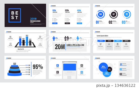 Infographics slide template design 9 Infographics slide template design 9 134636122