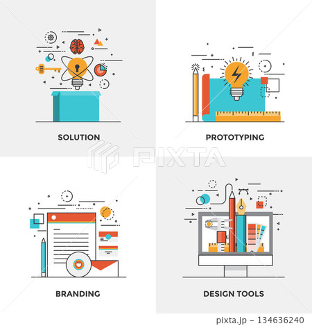 Flat line Modern Concepts Flat line Modern Concepts 134636240