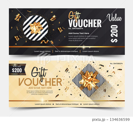 Vouchers Design 134636599