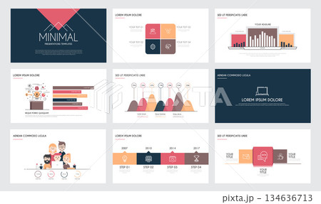 Infographics slide template 4 Infographics slide template 4 134636713