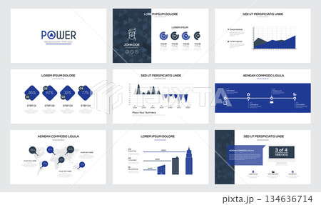 Infographics slide template 5 Infographics slide template 5 134636714