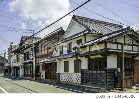 八女福島　商家町の町並み　福岡県八女市 134640300