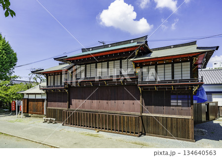 八女福島　福島八幡宮　燈籠人形屋台　福岡県八女市 134640563
