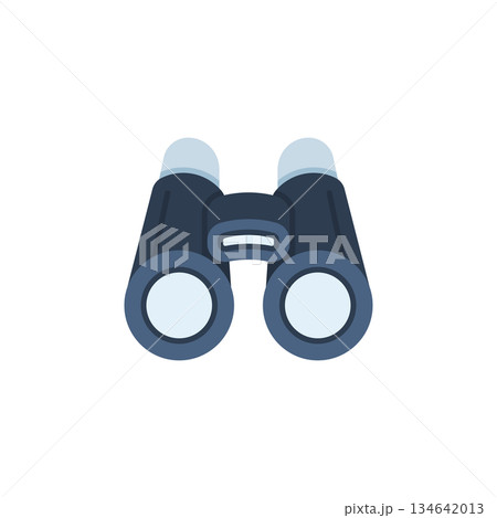 Binocular vector icon. Adventure icon flat style. perfect use for logo, presentation, website, and more. modern icon design color style Binocular vector icon. Adventure icon flat style. perfect use for logo, presentation, website, and more. modern icon design color style 134642013