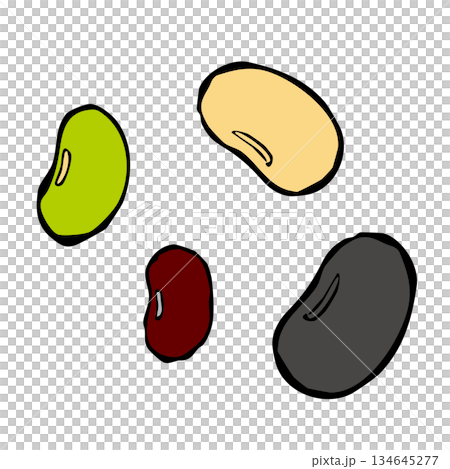 材料:各種豆類_混合豆 材料:各種豆類_混合豆 134645277