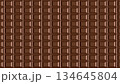 板チョコのシームレスなパターン背景 134645804