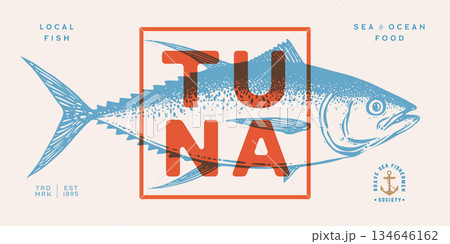 Gilt-head bream, fish, Dorado, seafood, sketch. Vintage retro print, seafood fish sketch, logo sign template, ink pencil style drawing, engrave old school. Hand drawn sketch fish. Vector Illustration Gilt-head bream, fish, Dorado, seafood, sketch. Vintage retro print, seafood fish sketch, logo sign template, ink pencil style drawing, engrave old school. Hand drawn sketch fish. Vector Illustration 134646162