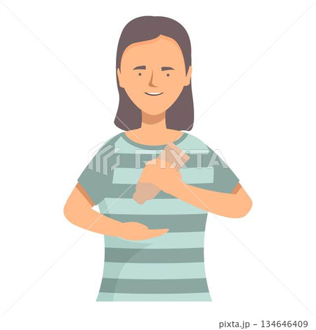Woman holding sunscreen bottle promoting sun protection 134646409