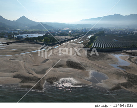 愛媛県松山市　立岩川河口 134648832