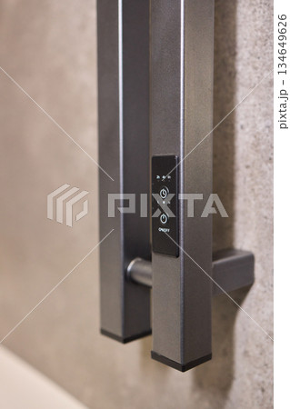 A Close Up of a Finger Utilizing the Latest Modern Smart Lock Technology for Security and Access A Close Up of a Finger Utilizing the Latest Modern Smart Lock Technology for Security and Access 134649626
