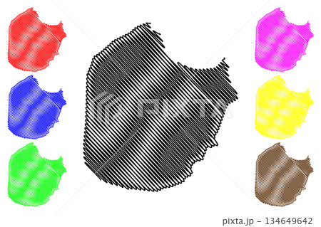 Farallon de Pajaros Island (Commonwealth of the Northern Mariana Islands, Pacific Ocean, United States of America, USA) map vector illustration, scribble sketch Uracus or Urracas map Farallon de Pajaros Island (Commonwealth of the Northern Mariana Islands, Pacific Ocean, United States of America, USA) map vector illustration, scribble sketch Uracus or Urracas map 134649642