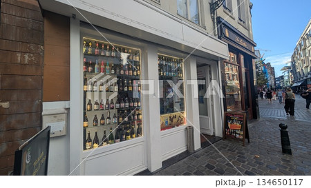 Belgian beer display 134650117