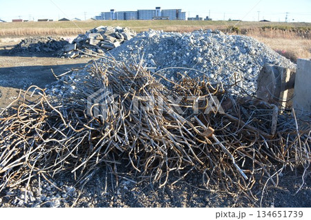 土木工事現場の風景 134651739