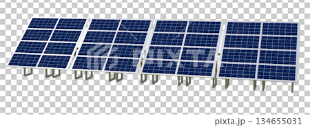 ソーラーパネル ソーラーパネル 134655031