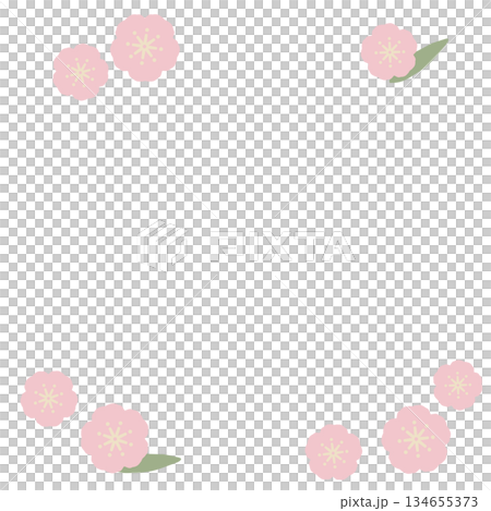 溫柔花朵相框幼兒園班級名稱系列 | 桃子 134655373