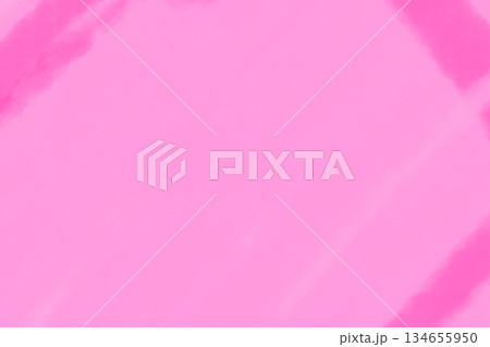 イラスト素材: 抽象画ピンク背景（横） 134655950