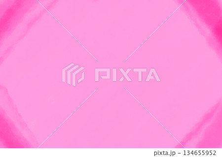 イラスト素材: 抽象画ピンク背景（横） 134655952