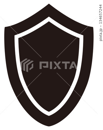 盾のベクターイラスト｜防御・守る・セキュリティ・安全アイコン 134657244