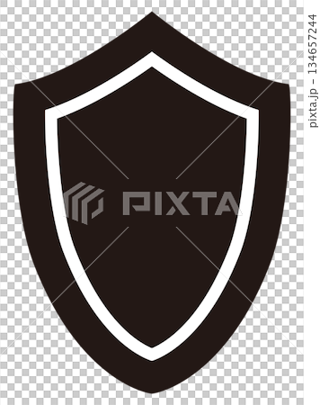盾のベクターイラスト｜防御・守る・セキュリティ・安全アイコン 134657244