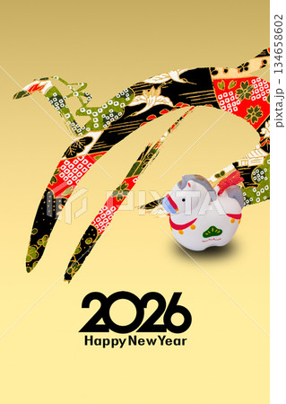 2026年賀 2026年賀 134658602