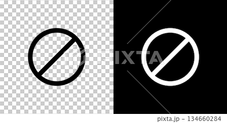 停止標誌圖示 134660284