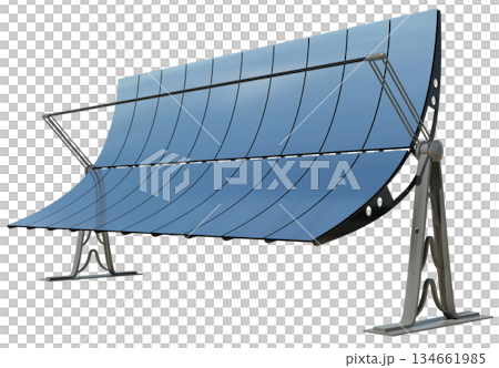 槽式太陽能熱發電 槽式太陽能熱發電 134661985