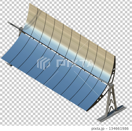 槽式太陽能熱發電 槽式太陽能熱發電 134661986