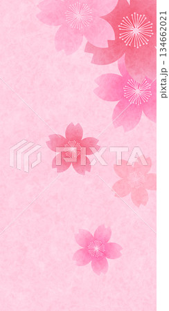 桜　春　風景　背景　 134662021