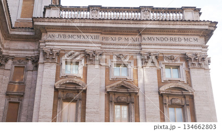 The Basilica of Saint Mary Major in Rome, Italy at Europe. The Basilica of Saint Mary Major in Rome, Italy at Europe. 134662803