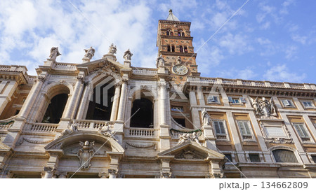 The Basilica of Saint Mary Major in Rome, Italy at Europe. 134662809