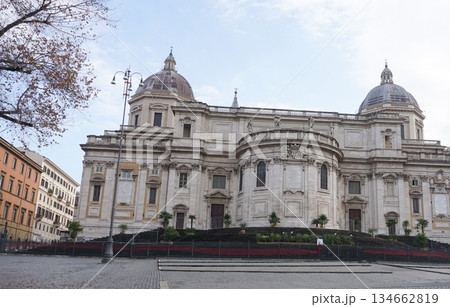 The Basilica of Saint Mary Major in Rome, Italy at Europe. 134662819