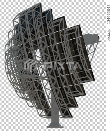 ディッシュ型太陽熱発電 134663042