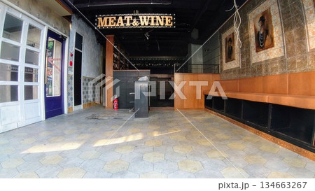 閉店した店内 閉店した店内 134663267