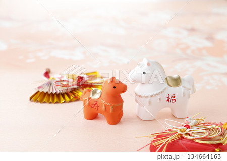 2026年　午年　年賀状 134664163