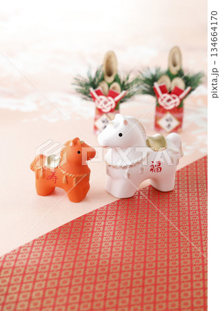 2026年　午年　年賀状 134664170