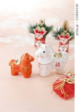 2026年　午年　年賀状 134664180