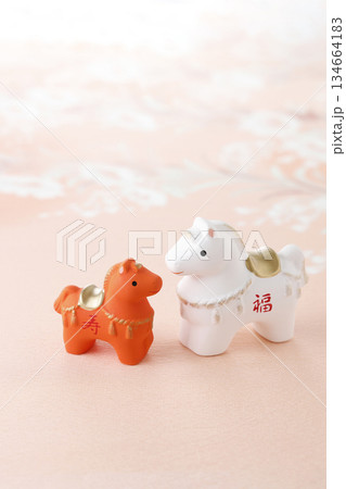 2026年 午年 年賀状 2026年 午年 年賀状 134664183