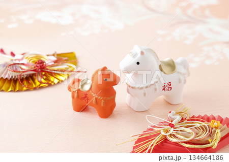 2026年　午年　年賀状 134664186