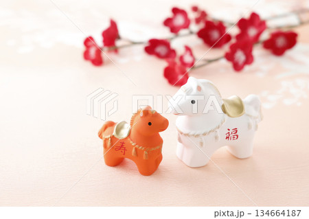 2026年　午年　年賀状 134664187