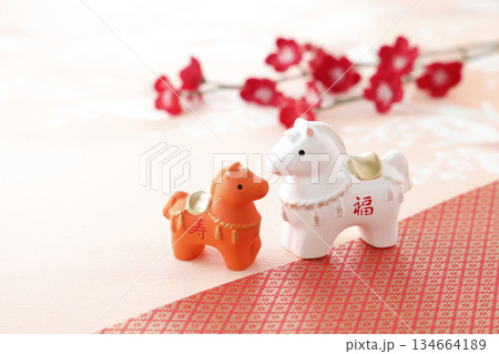 2026年　午年　年賀状 134664189