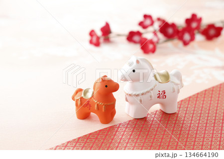 2026年　午年　年賀状 134664190