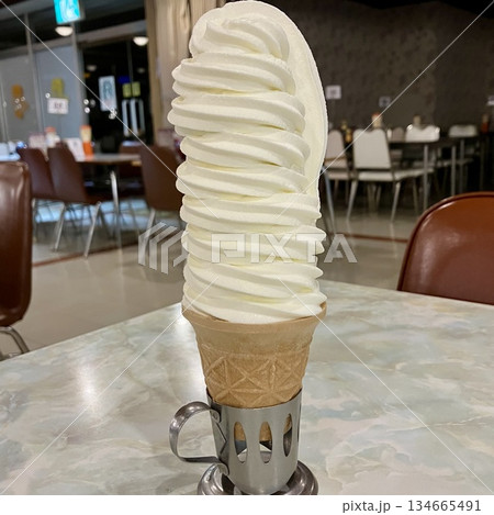 巨大ソフトクリーム 134665491