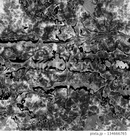 Marble watercolor texture. Natural pattern of polished quartz mineral for interior 134666765