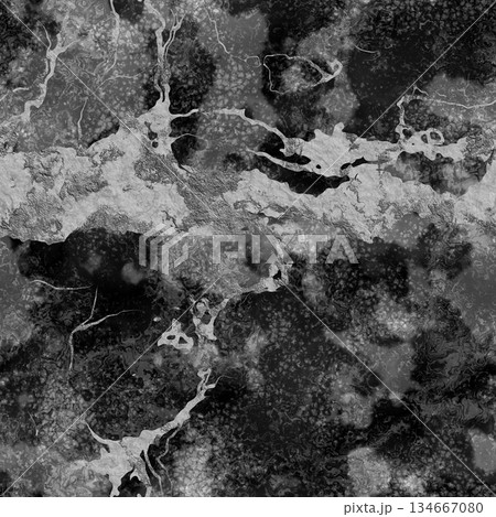 Abstract stone or concrete wall pattern allover watercolor texture. 134667080