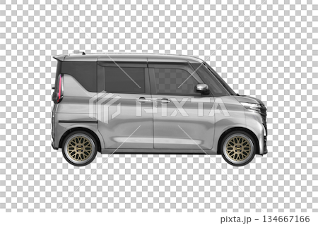 ノーマル車高で17インチ社外ホイールを履いた軽乗用車(縮尺:XLサイズで1px=約1mm) ノーマル車高で17インチ社外ホイールを履いた軽乗用車(縮尺:XLサイズで1px=約1mm) 134667166
