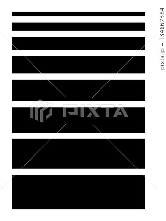 黒の細い線と太い線・四角い黒塗りの囲みのセット - 機密書類や開示文書、個人情報保護のパーツ素材集 黒の細い線と太い線・四角い黒塗りの囲みのセット - 機密書類や開示文書、個人情報保護のパーツ素材集 134667384