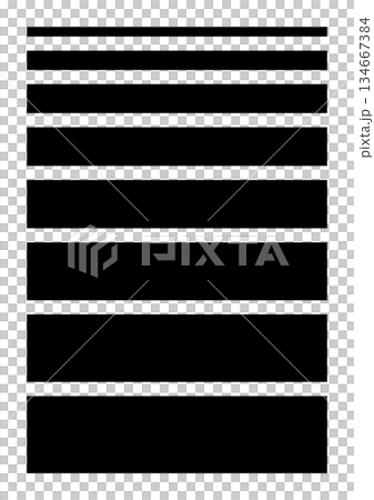 黒の細い線と太い線・四角い黒塗りの囲みのセット - 機密書類や開示文書、個人情報保護のパーツ素材集 黒の細い線と太い線・四角い黒塗りの囲みのセット - 機密書類や開示文書、個人情報保護のパーツ素材集 134667384