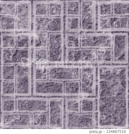 Abstract sandstone wall pattern with geometric carvings 134667519