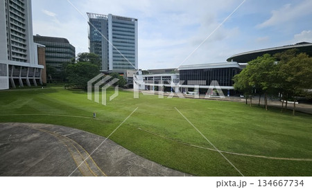 this is NUS University Town, welcoming visitors and building around them this is NUS University Town, welcoming visitors and building around them 134667734